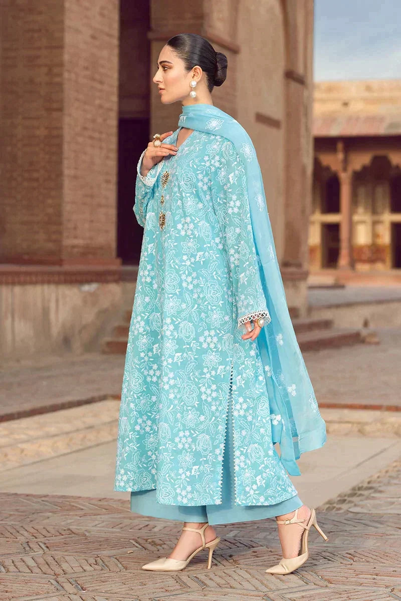 Lawn 3PC Embroidered-1125 -fashion
