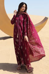 Lawn-3PC Embroidered Shirt with Digital Printed Jacquard Dupatta - 1331 -fashion