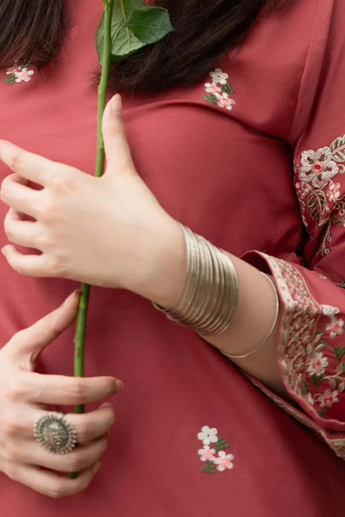 URGE Lawn 2PC EMBROIDERED SHIRT AND TROUSER-1012 -fashion