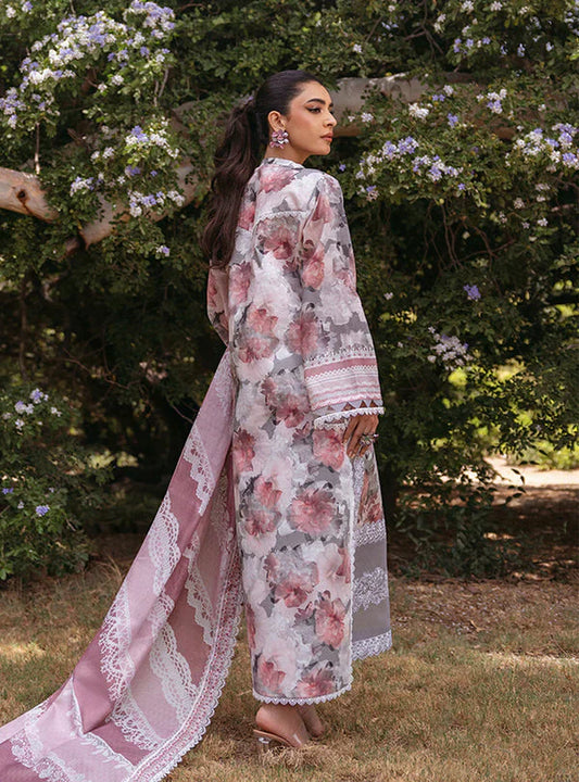 3PC Lawn Printed Shirt With Digital Printed Dupatta-1623 -fashion