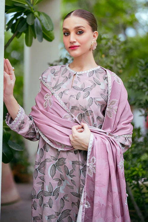 3PC Lawn Printed Shirt With Digital Printed Dupatta-1608 -fashion