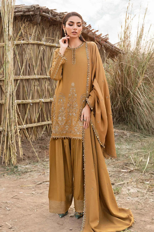 LAWN 3PC EMBROIDERED WITH EMBROIDERED DUPATTA-1076 -fashion
