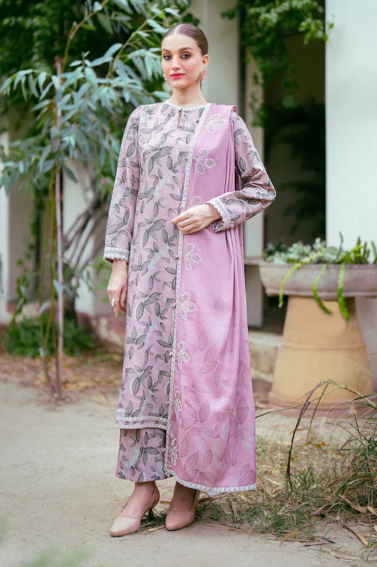 3PC Lawn Printed Shirt With Digital Printed Dupatta-1608 -fashion